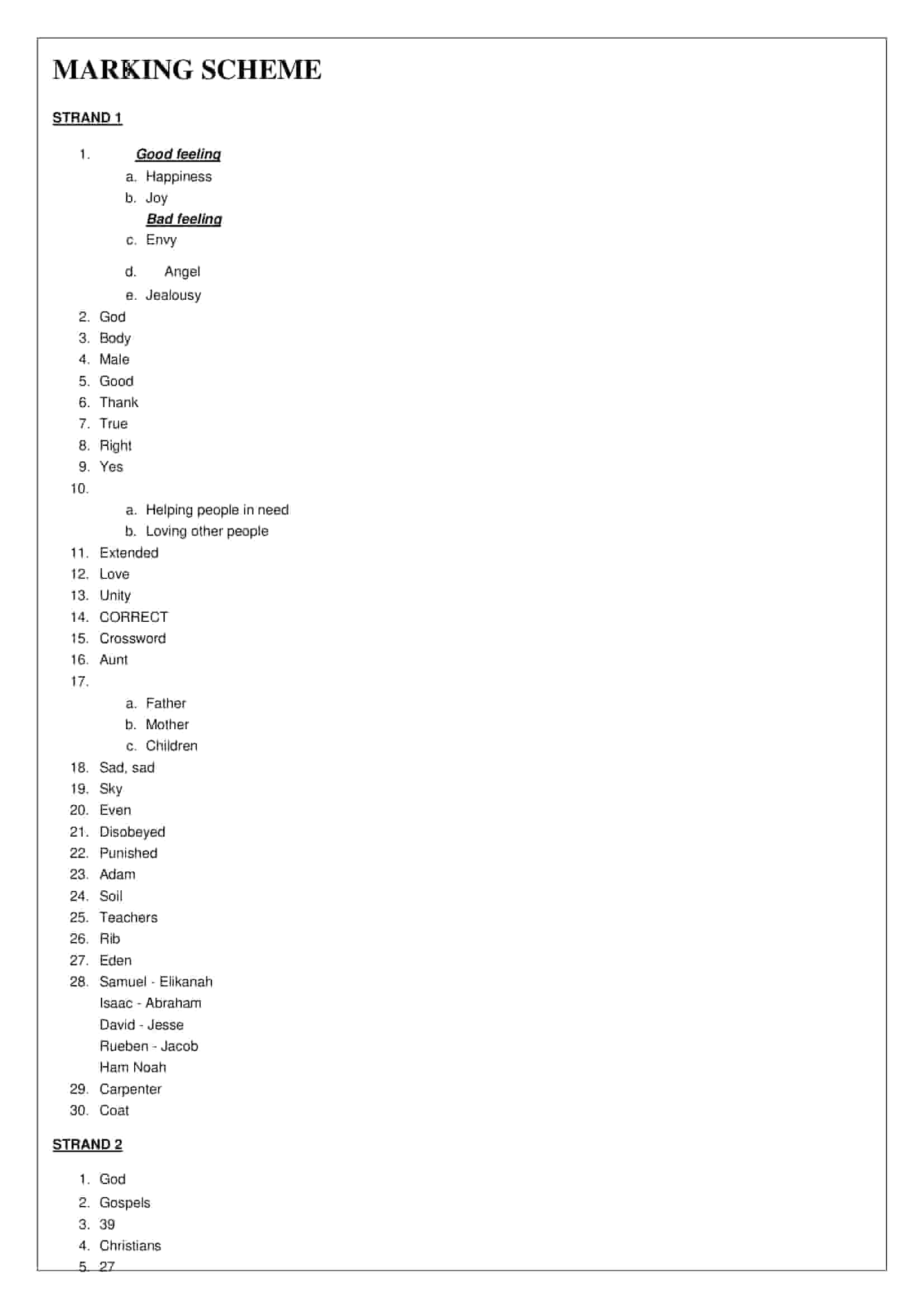 Cbc Grade 3 Notes.pdf Sn1 Grade 3 CBC Revision Booklets Answers - Elimplex