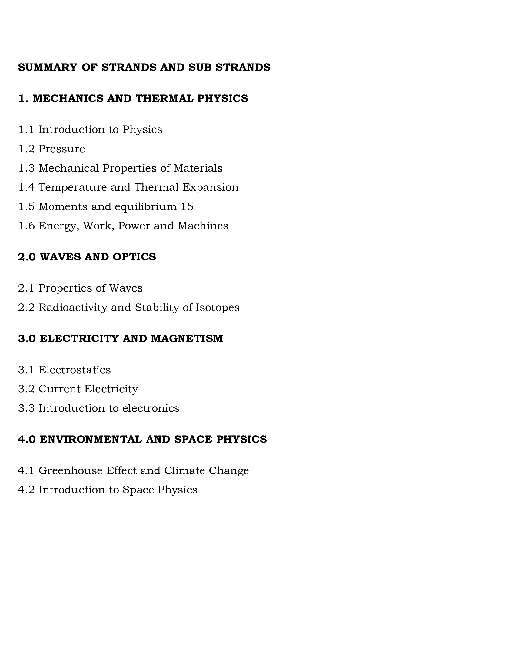 Grade 10 Physics notes