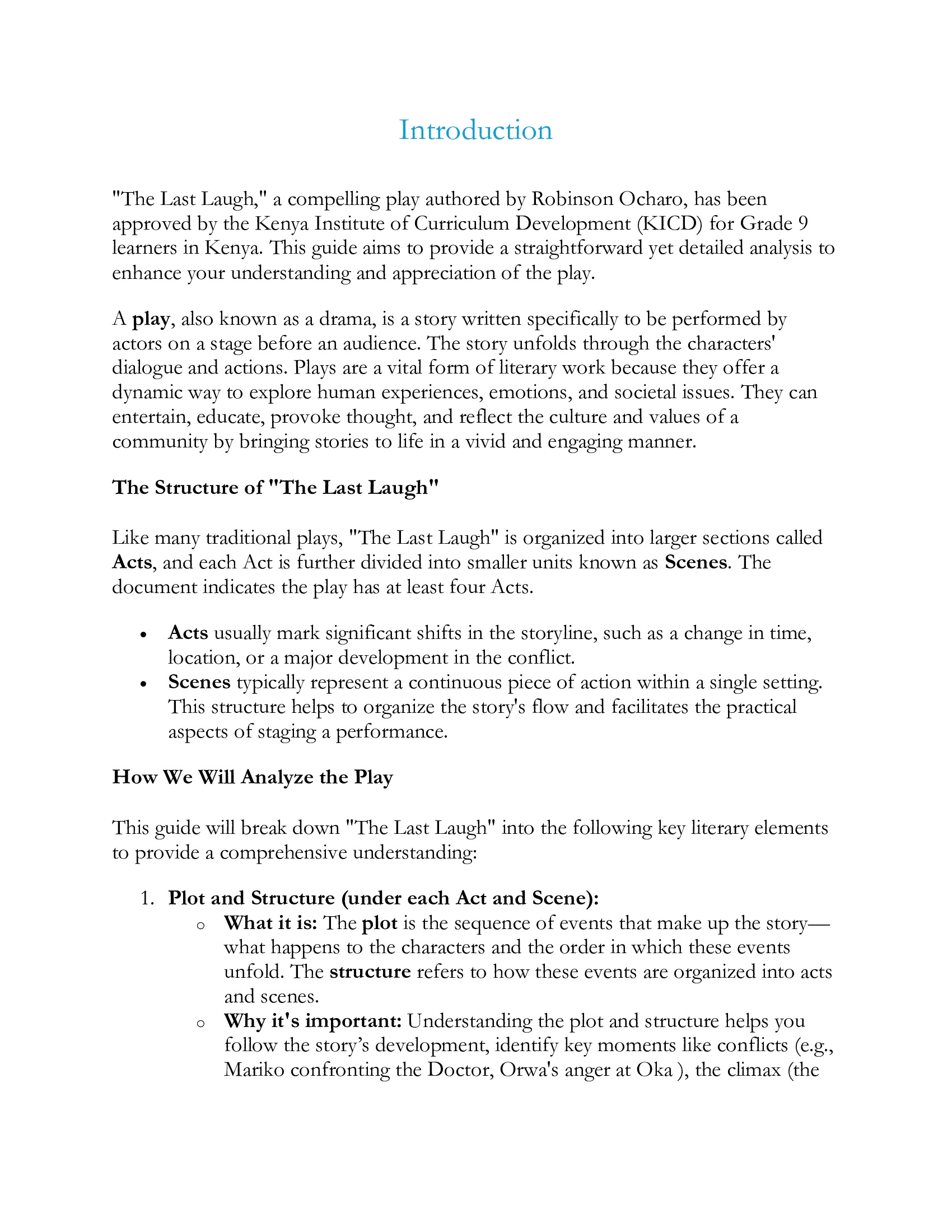 The Last Laugh Guide PDF